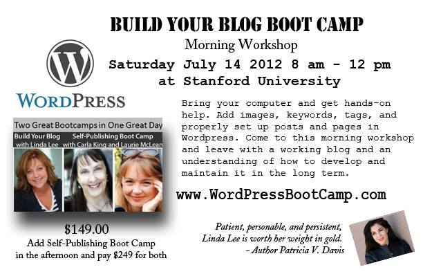 Blogging and Publishing Bootcamps